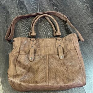 Little Company Vienna diaper bag (cognac)